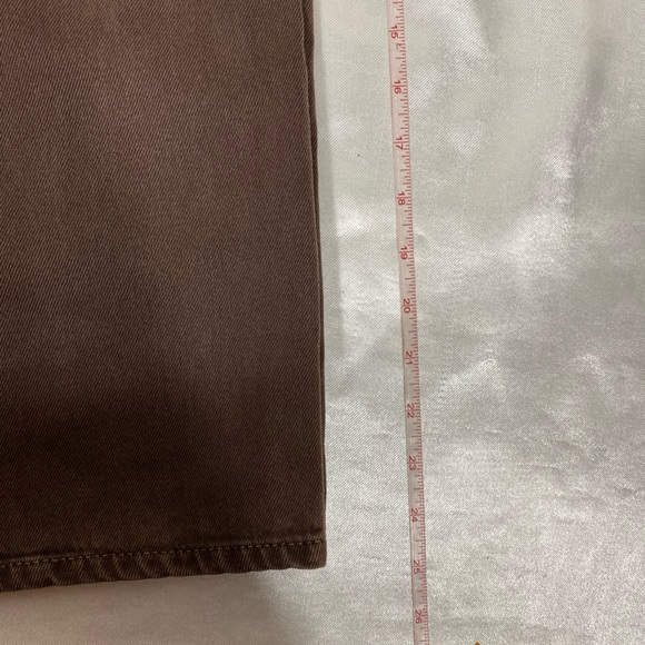 Free People Button fly cords brown pants 28 - Picture 8 of 8